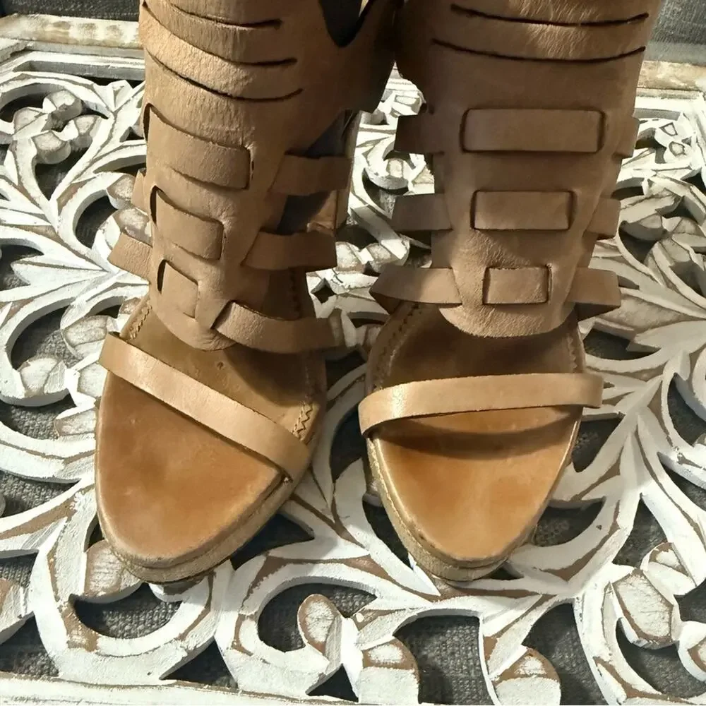 Rag & Bone Leather Heels Sandals Shoes Women’s 8.5 39